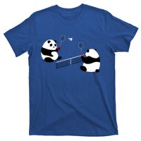 Badminton Panda Volley Gift T-Shirt