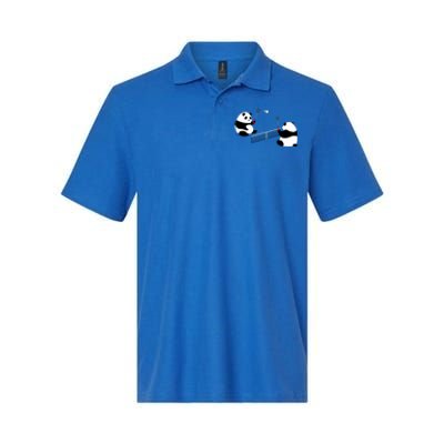 Badminton Panda Volley Gift Softstyle Adult Sport Polo