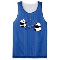 Badminton Panda Volley Gift Mesh Reversible Basketball Jersey Tank