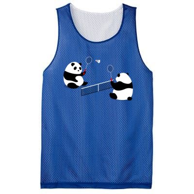 Badminton Panda Volley Gift Mesh Reversible Basketball Jersey Tank