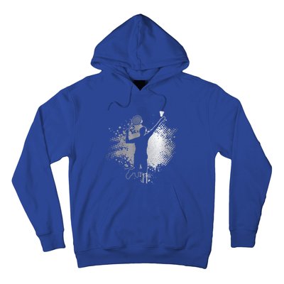 Badminton Player Vintage Badminton Great Gift Hoodie