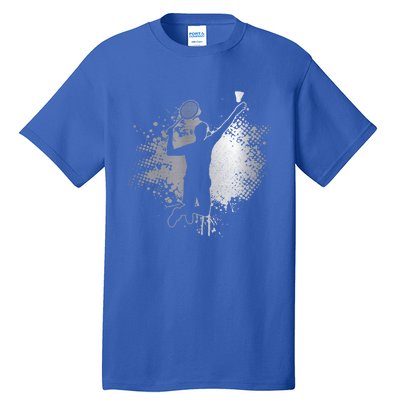 Badminton Player Vintage Badminton Great Gift Tall T-Shirt