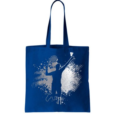 Badminton Player Vintage Badminton Great Gift Tote Bag