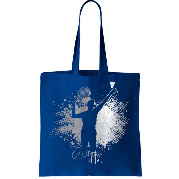 Badminton Player Vintage Badminton Great Gift Tote Bag