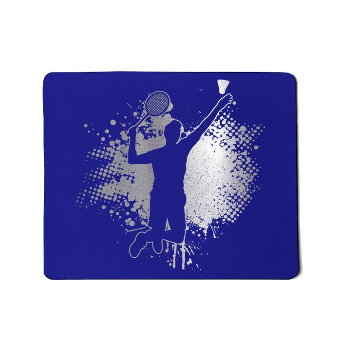 Badminton Player Vintage Badminton Great Gift Mousepad