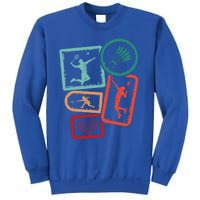 Badminton Player Vintage Badminton Meaningful Gift Sweatshirt