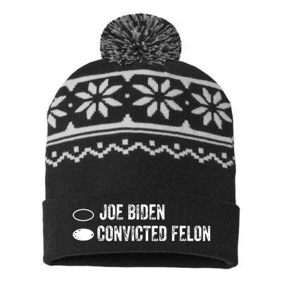 Ballot Paper Voting For Trump USA-Made Snowflake Beanie