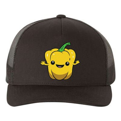 Bell Pepper Vegetable Love Bell Peppers Yupoong Adult 5-Panel Trucker Hat