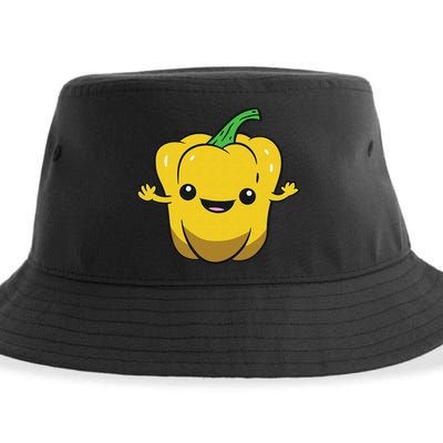 Bell Pepper Vegetable Love Bell Peppers Sustainable Bucket Hat