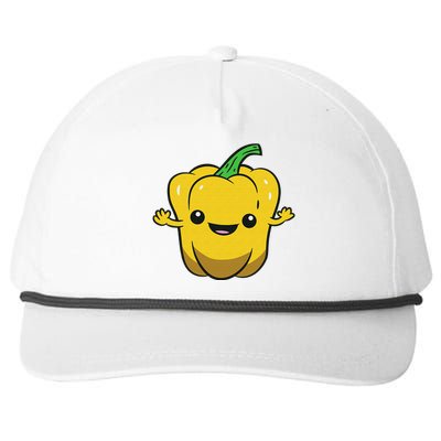 Bell Pepper Vegetable Love Bell Peppers Snapback Five-Panel Rope Hat