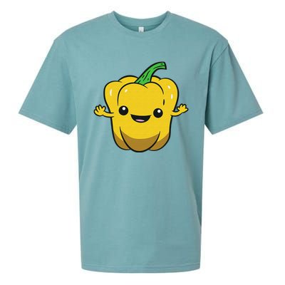 Bell Pepper Vegetable Love Bell Peppers Sueded Cloud Jersey T-Shirt