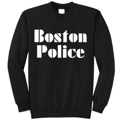 Boston Police Vintage BPD Sweatshirt