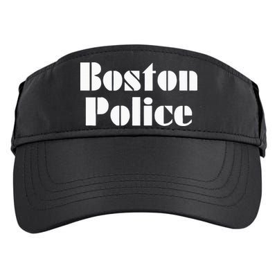 Boston Police Vintage BPD Adult Drive Performance Visor