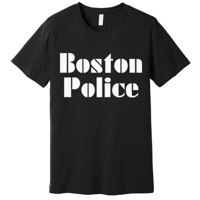Boston Police Vintage BPD Premium T-Shirt