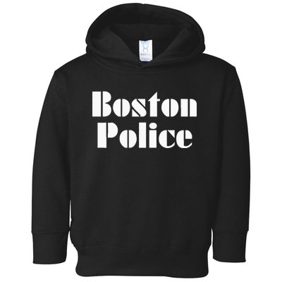 Boston Police Vintage BPD Toddler Hoodie