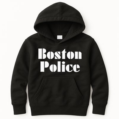 Boston Police Vintage BPD Kids Hoodie