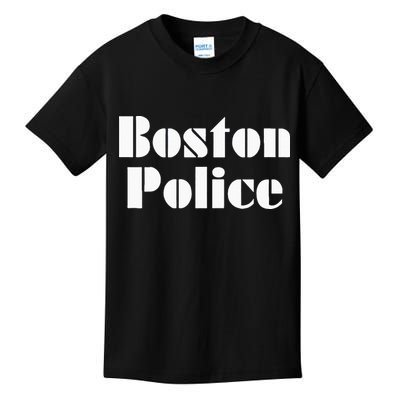 Boston Police Vintage BPD Kids T-Shirt
