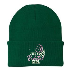 Basketball Player Women Just A Basketball Girl Basketball Knit Cap Winter Beanie