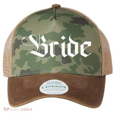 Bachelorette Party Wedding Honeymoon New Goth Bride Legacy Tie Dye Trucker Hat