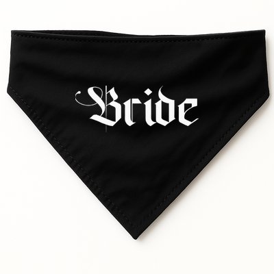 Bachelorette Party Wedding Honeymoon New Goth Bride USA-Made Doggie Bandana