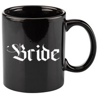 Bachelorette Party Wedding Honeymoon New Goth Bride 11oz C Handle Ceramic Mug