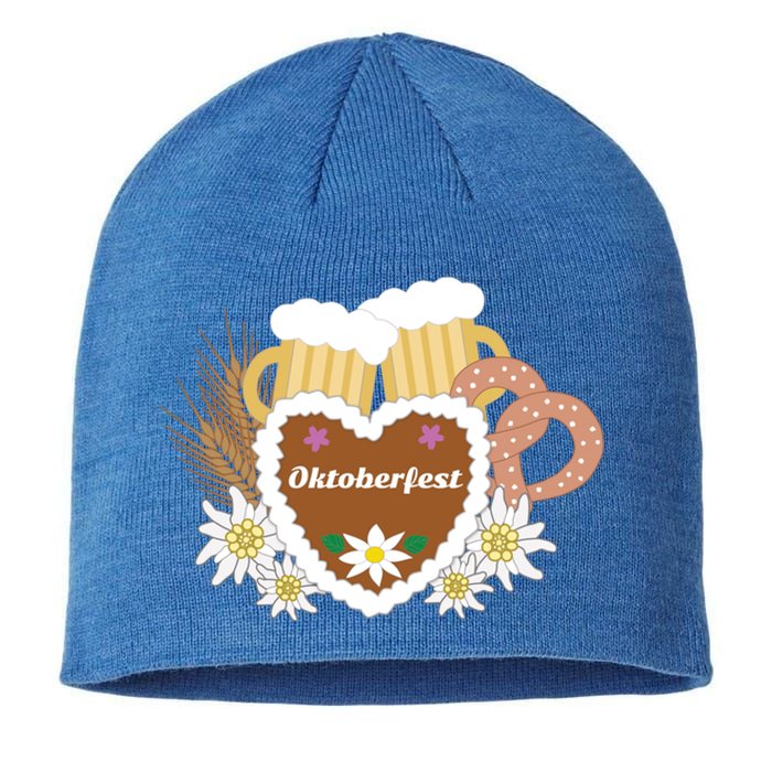 Beer Pretzel Wheat Oktoberfest Ing Gery Funny Gift Sustainable Beanie