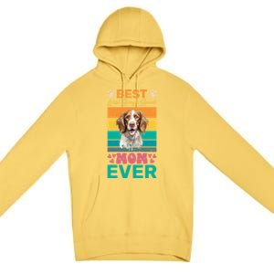 Best Pembroke Welsh Corgi Mom Ever Dog Lover Mom Gift Premium Pullover Hoodie