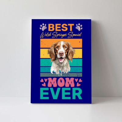 Best Pembroke Welsh Corgi Mom Ever Dog Lover Mom Gift Canvas