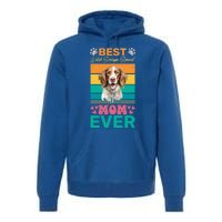 Best Pembroke Welsh Corgi Mom Ever Dog Lover Mom Gift Premium Hoodie