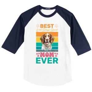 Best Pembroke Welsh Corgi Mom Ever Dog Lover Mom Gift Baseball Sleeve Shirt