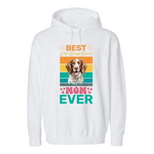 Best Pembroke Welsh Corgi Mom Ever Dog Lover Mom Gift Garment-Dyed Fleece Hoodie