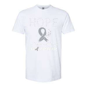 Bell's Palsy Warrior Hope Gift Softstyle CVC T-Shirt