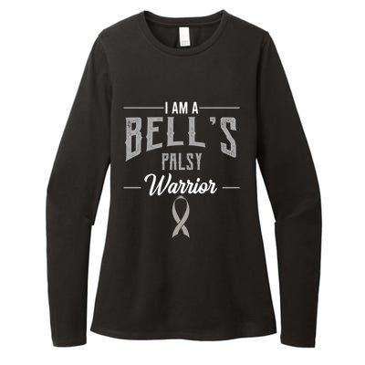 Bell's Palsy Warrior Idiopathic Facial Paralysis Supporters Cute Gift Womens CVC Long Sleeve Shirt