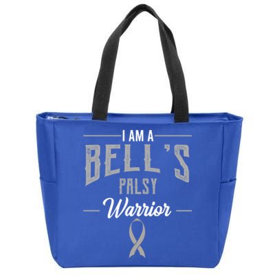 Bell's Palsy Warrior Idiopathic Facial Paralysis Supporters Cute Gift Zip Tote Bag