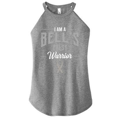 Bell's Palsy Warrior Idiopathic Facial Paralysis Supporters Cute Gift Women's Perfect Tri Rocker Tank