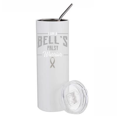 Bell's Palsy Warrior Idiopathic Facial Paralysis Supporters Cute Gift Stainless Steel Tumbler