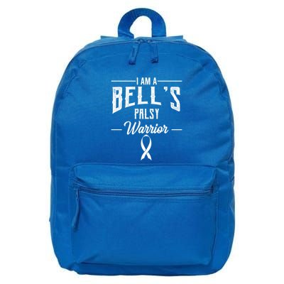 Bell's Palsy Warrior Idiopathic Facial Paralysis Supporters Gift 16 in Basic Backpack