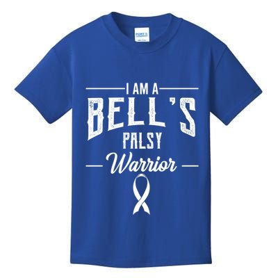 Bell's Palsy Warrior Idiopathic Facial Paralysis Supporters Gift Kids T-Shirt