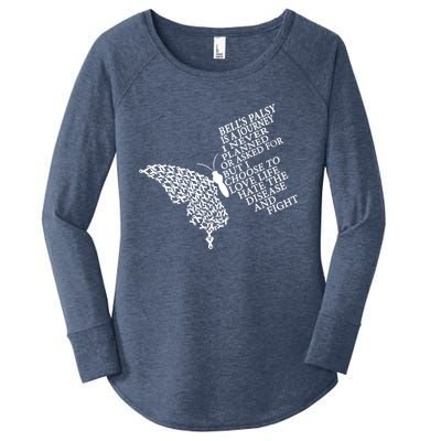 Bell's Palsy Warrior Gift Women's Perfect Tri Tunic Long Sleeve Shirt