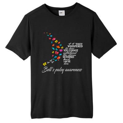 Bell's Palsy Warrior Gift Tall Fusion ChromaSoft Performance T-Shirt