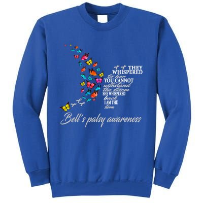 Bell's Palsy Warrior Gift Tall Sweatshirt