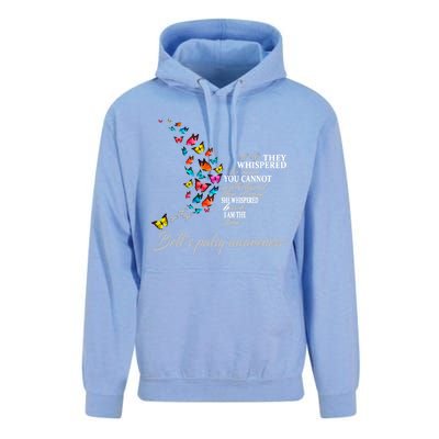 Bell's Palsy Warrior Gift Unisex Surf Hoodie