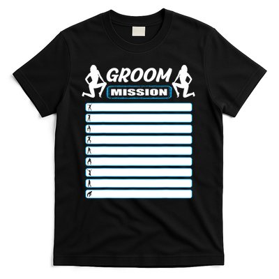 Bachelor Party With Checklist Tasks For The Groom Diy T-Shirt