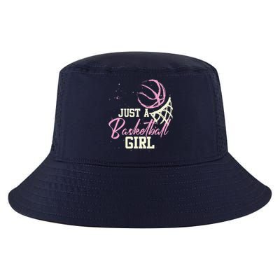 Basketball Player Women Just A Basketball Girl Basketball Cool Comfort Performance Bucket Hat