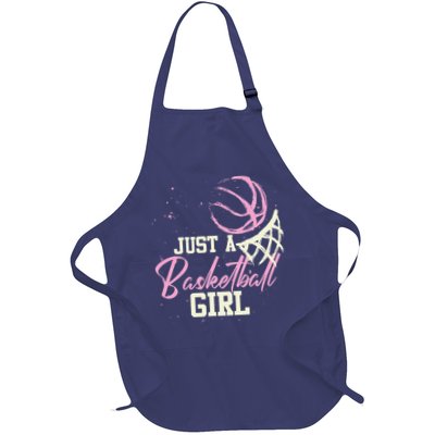 Basketball Player Women Just A Basketball Girl Basketball Apron