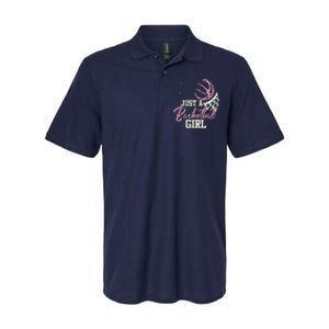 Basketball Player Women Just A Basketball Girl Basketball Softstyle Adult Sport Polo