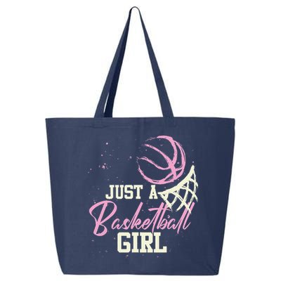 Basketball Player Women Just A Basketball Girl Basketball 25L Jumbo Tote