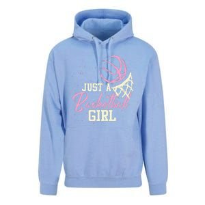 Basketball Player Women Just A Basketball Girl Basketball Unisex Surf Hoodie