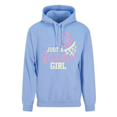 Basketball Player Women Just A Basketball Girl Basketball Unisex Surf Hoodie