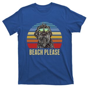 Beach Please Wirehaired Pointing Griffon Dog Funny Summer Gift T-Shirt